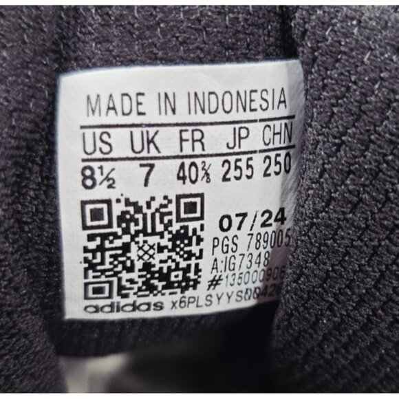 NWT Adidas Racer TR23 Triple Black Carbon Running Gym Shoes Women's Size 8.5 - Picture 10 of 10